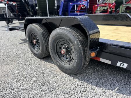 New 2027 PJ Trailers 7X20 GRAVITY TILT 16K GVWR Equipment Trailer