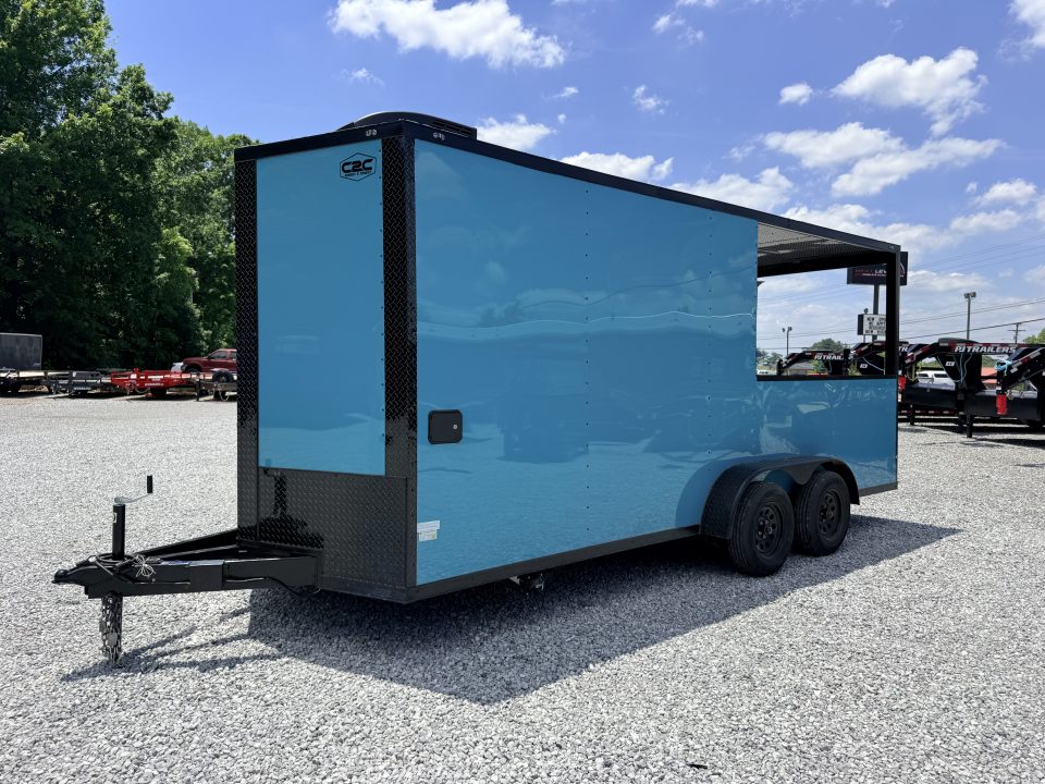 New 2026 Coast 2 Coast 7X18 TA BBQ CONCESSION  Vending / Concession Trailer
