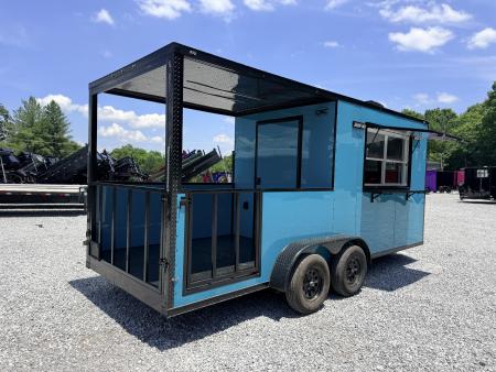 New 2026 Coast 2 Coast 7X18 TA BBQ CONCESSION  Vending / Concession Trailer