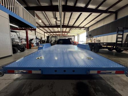 New Load Trail Sport Hauler 83x22- Sky Blue Black-Out PK