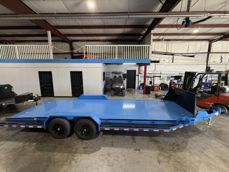 New Load Trail Sport Hauler 83x22- Sky Blue Black-Out PK