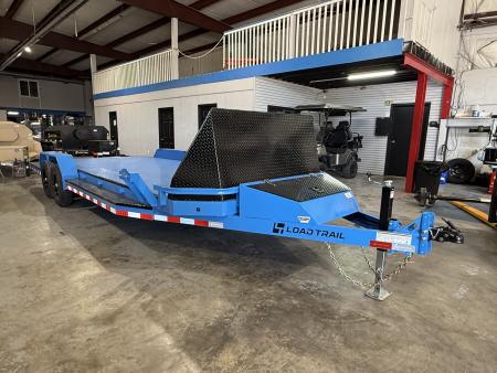 New Load Trail Sport Hauler 83x22 10K- Sky Blue Black-Out PK