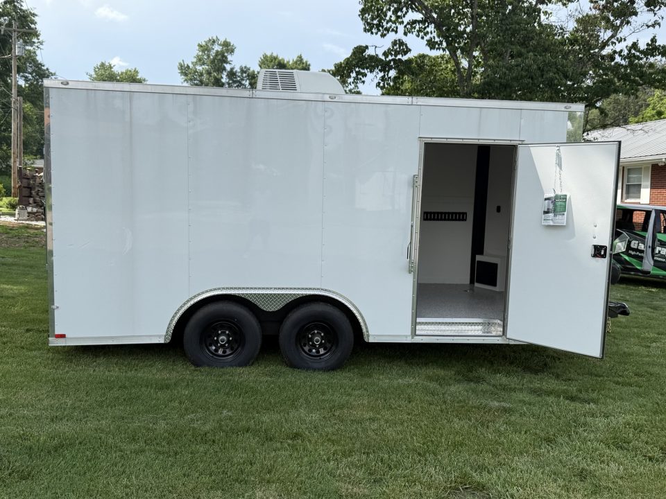 Used 2025 Outlaw Trailers 8.5x16 10k Cargo / Enclosed Trailer