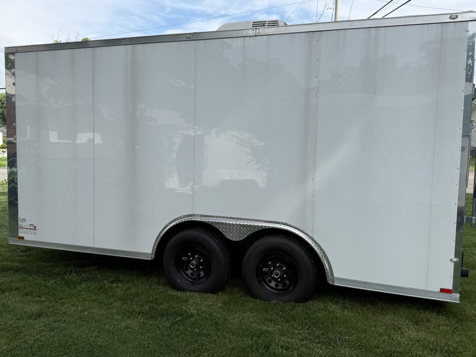 Used 2025 Outlaw Trailers 8.5x16 10k Cargo / Enclosed Trailer
