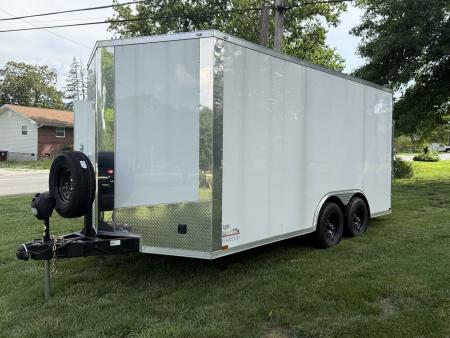 Used 2025 Outlaw Trailers 8.5x16 10k Cargo / Enclosed Trailer
