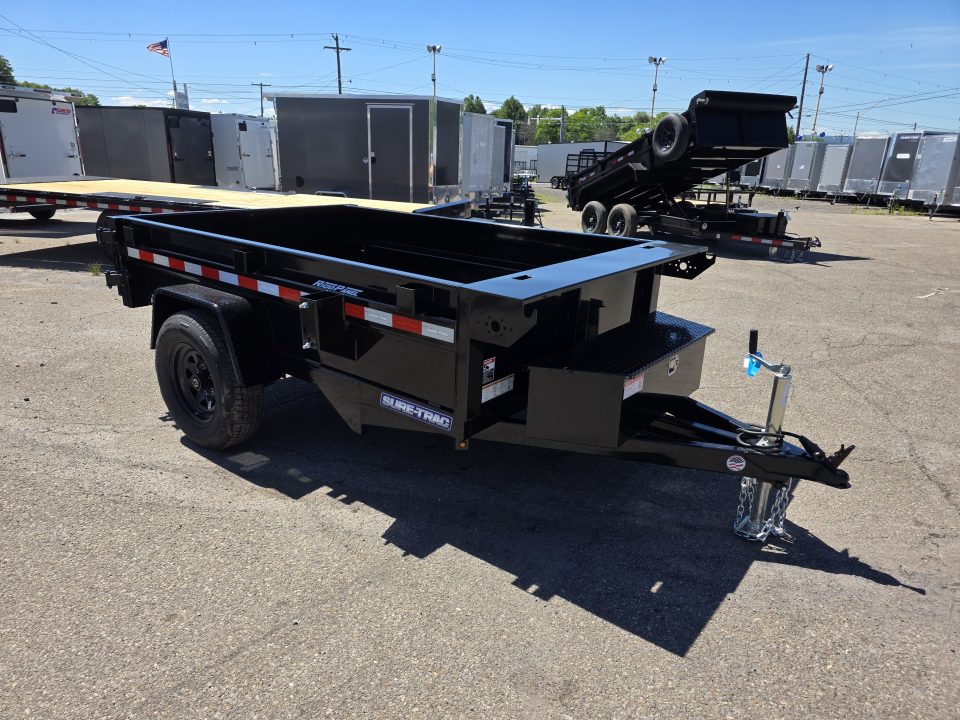 New 2026 Sure-Trac 5X8 5K Dump Trailer