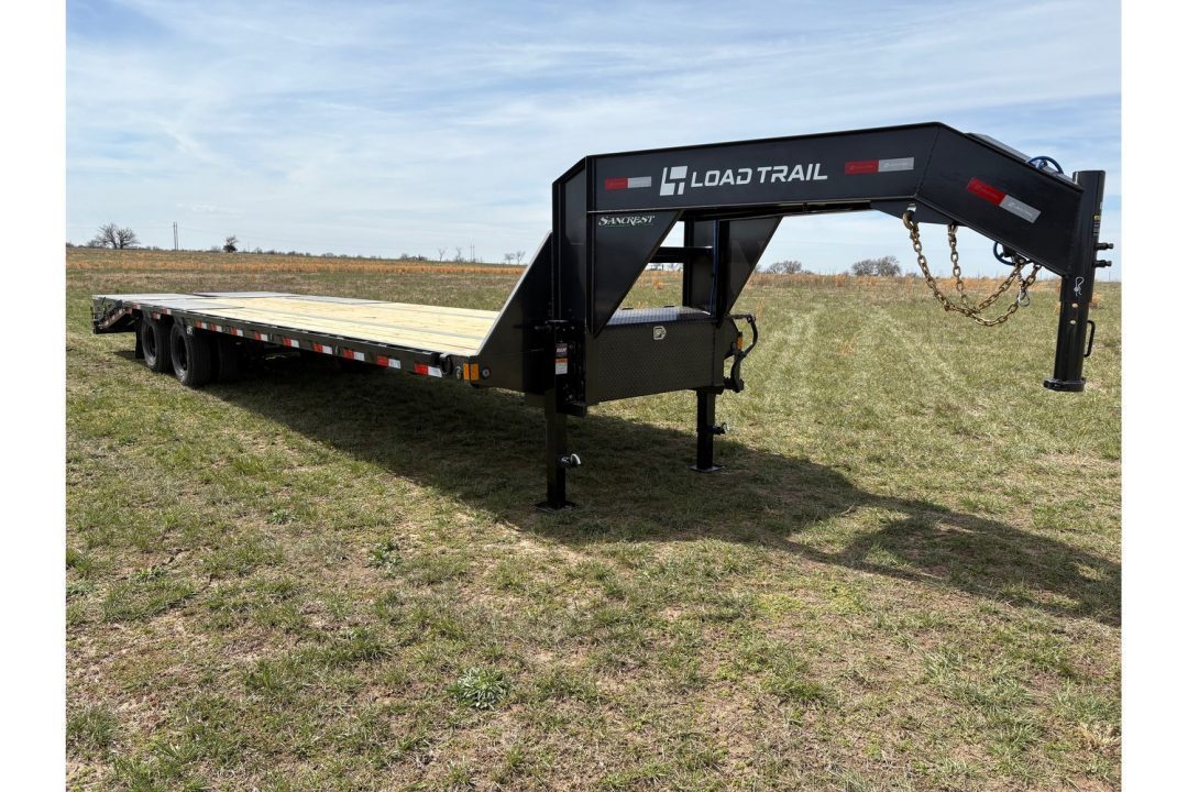 New 2026 Load Trail 102x30 Tandem 24K GN W/ Max Ramps Flatbed Trailer