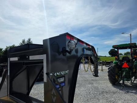 New 2026 Diamond C 40K FMAX216 TANDEM DUAL GN PACESETTER HYDROTAIL W/ BLACKWOOD RUNNERS/ HYDRO JACKS/ RATCHET RAIL/ AIR RIDE/ 102X40 Flatbed Trailer