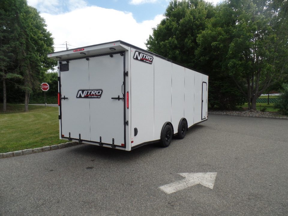 New 2026 Nitro Enclosed Sport V nose 8.5X24 Car / Racing Trailer
