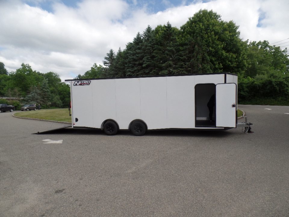 New 2026 Nitro Enclosed Sport V nose 8.5X24 Car / Racing Trailer