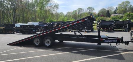 New 8.5 x 22 Sure-Trac HD Power-Tilt Deck Over Equipment Trailer 17.6K