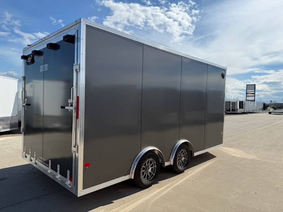 New 2026 E-Z Hauler EZEC8.5X16-UTV Enclosed CAR HAULER