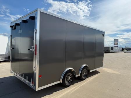 New 2026 E-Z Hauler EZEC8.5X16-UTV Enclosed CAR HAULER