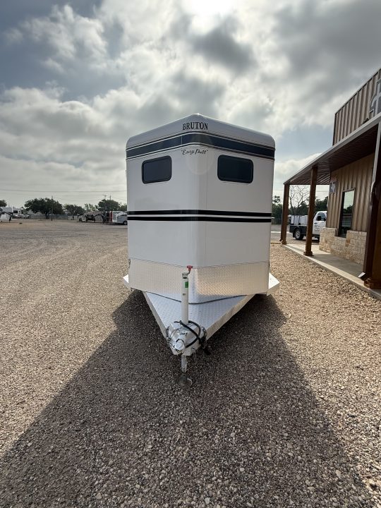 Used 2024 Bruton 3 HORSE XTREME Horse Trailer