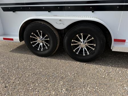Used 2024 Bruton 3 HORSE XTREME Horse Trailer