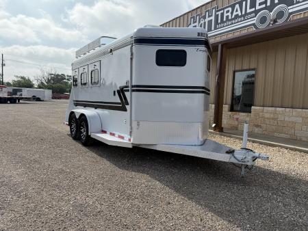 Used 2024 Bruton 3 HORSE XTREME Horse Trailer