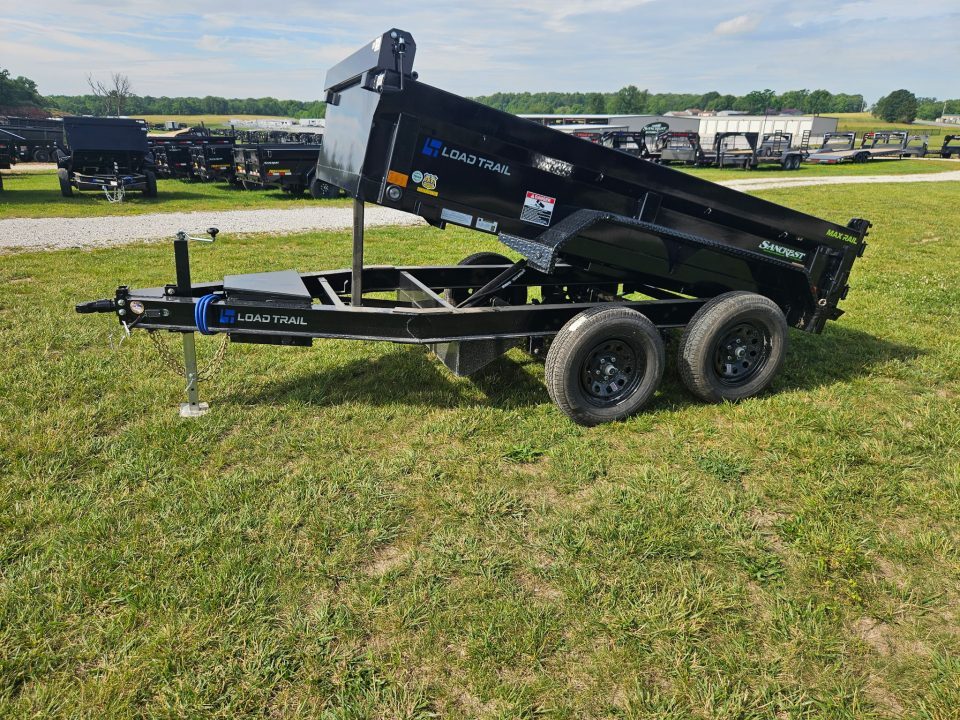 New 2026 Load Trail 60X10 TANDEM 7K DUMP W/18" SIDES TARP KIT & RAMPS