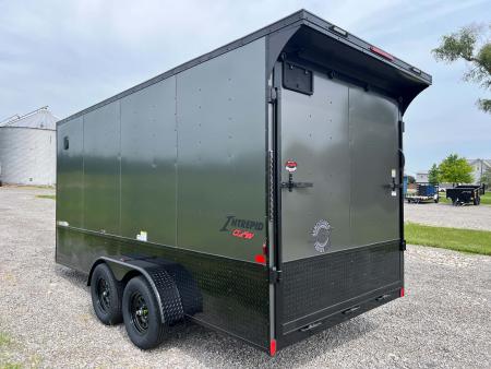 New 2026 Homesteader Trailer 7 x 16 Tandem Axle OHV Pkg Cargo / Enclosed Trailer