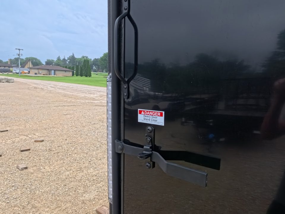 New 2026 Formula Trailers 5 x 8 x 6 Traverse Flat Top V-Nose with 3K GVWR, Rear Flare ,LED Loading Light, 5,000 lb. Steel Plate D-Rings, & Ramp Extension
