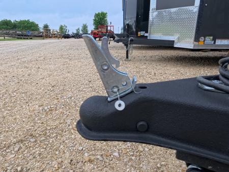 New 2026 Formula Trailers 5 x 8 x 6 Traverse Flat Top V-Nose with 3K GVWR, Rear Flare ,LED Loading Light, 5,000 lb. Steel Plate D-Rings, & Ramp Extension