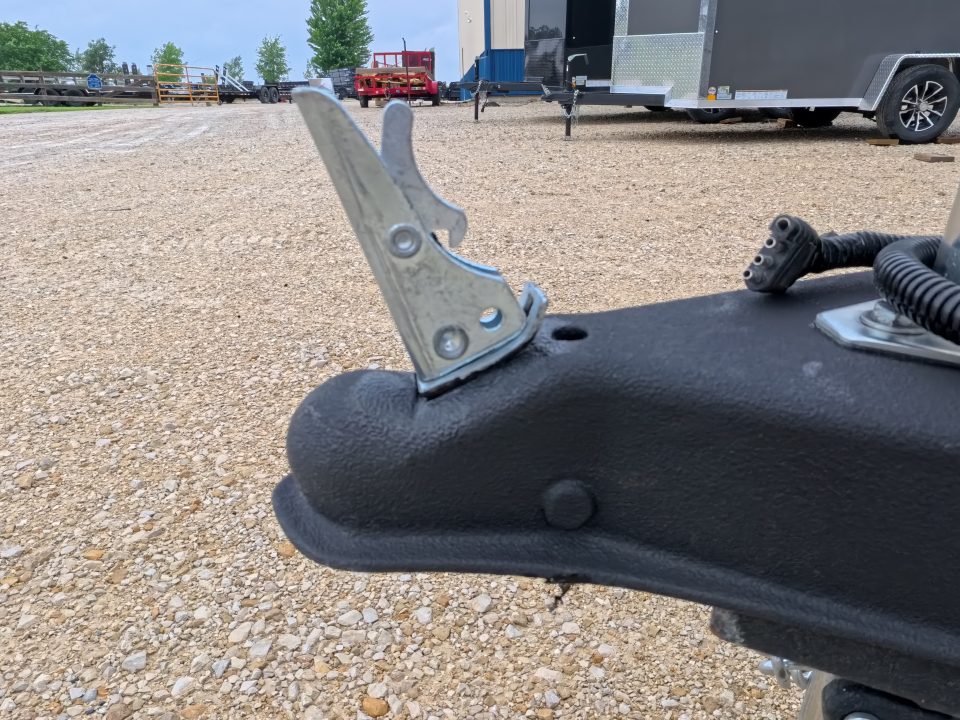 New 2026 Formula Trailers 6' x 12' x 6'6" Charcoal with Black Trim Traverse Flat Top V-Nose with 3K GVWR, ST205/75 R 15 Tires, Rear Flare w/ LED Load Light , Ramp Extension