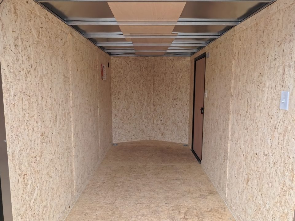 New 2026 Formula Trailers 6' x 12' x 6'6" Charcoal with Black Trim Traverse Flat Top V-Nose with 3K GVWR, ST205/75 R 15 Tires, Rear Flare w/ LED Load Light , Ramp Extension