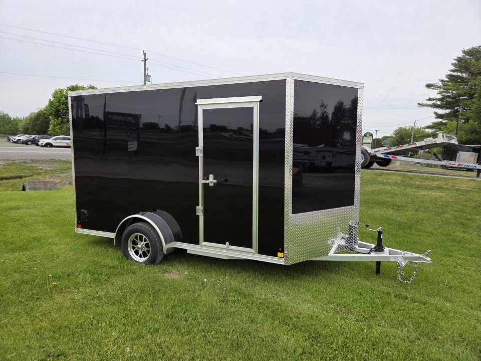 New 2026 All Aluminum 7'x12' SA-3500 Cargo / Enclosed Trailer
