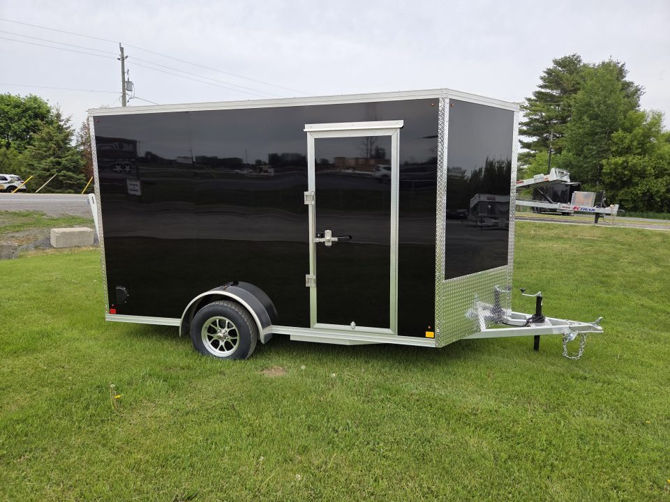 New 2026 All Aluminum 7'x12' SA-3500 Cargo / Enclosed Trailer