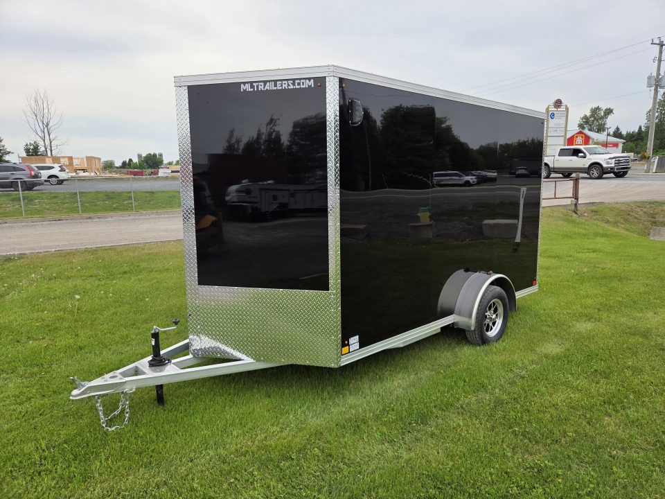 New 2026 All Aluminum 7'x12' SA-3500 Cargo / Enclosed Trailer
