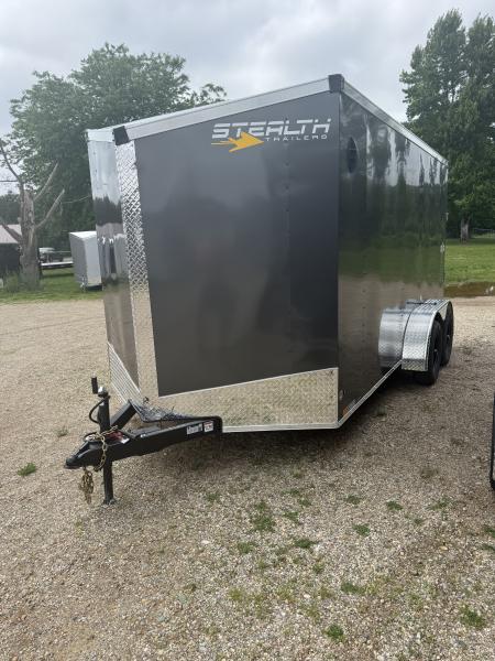 New 2026 Stealth Trailers 7X14 W/ 78  INTERIOR Cargo / Enclosed Trailer