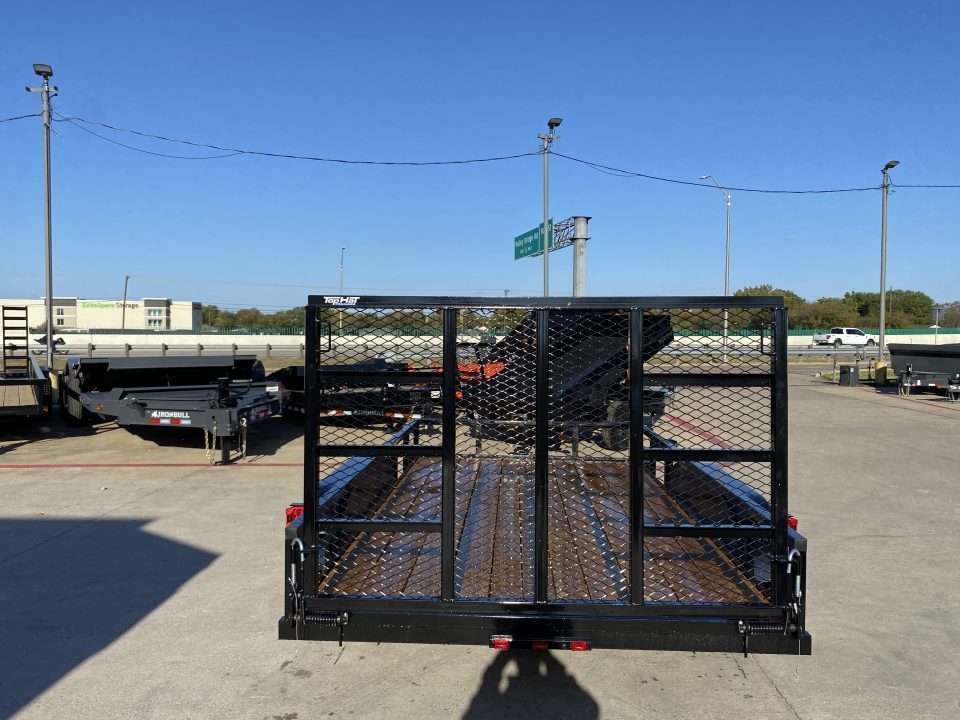 New 2026 Top Hat Trailers LDT 12' x 77" Utility Trailer