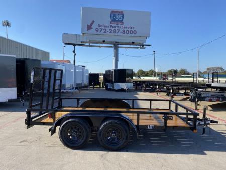 New 2026 Top Hat Trailers LDT 12' x 77" Utility Trailer