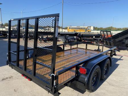 New 2026 Top Hat Trailers LDT 12' x 77" Utility Trailer