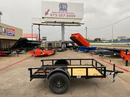 New 2026 Top Hat Trailers DJX 8' x 60" Utility Trailer
