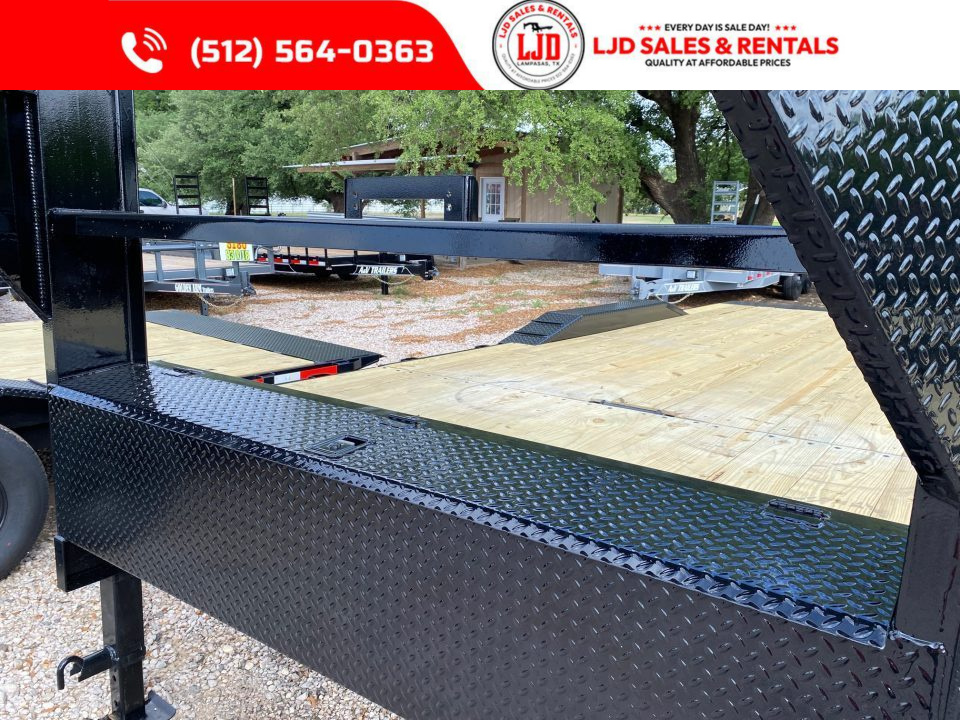 New 2026 Texas Pride 102" X 21'- Gooseneck Tilt Trailer - 16K GVWR