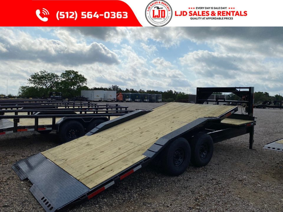 New 2026 Texas Pride 102" X 21'- Gooseneck Tilt Trailer - 16K GVWR