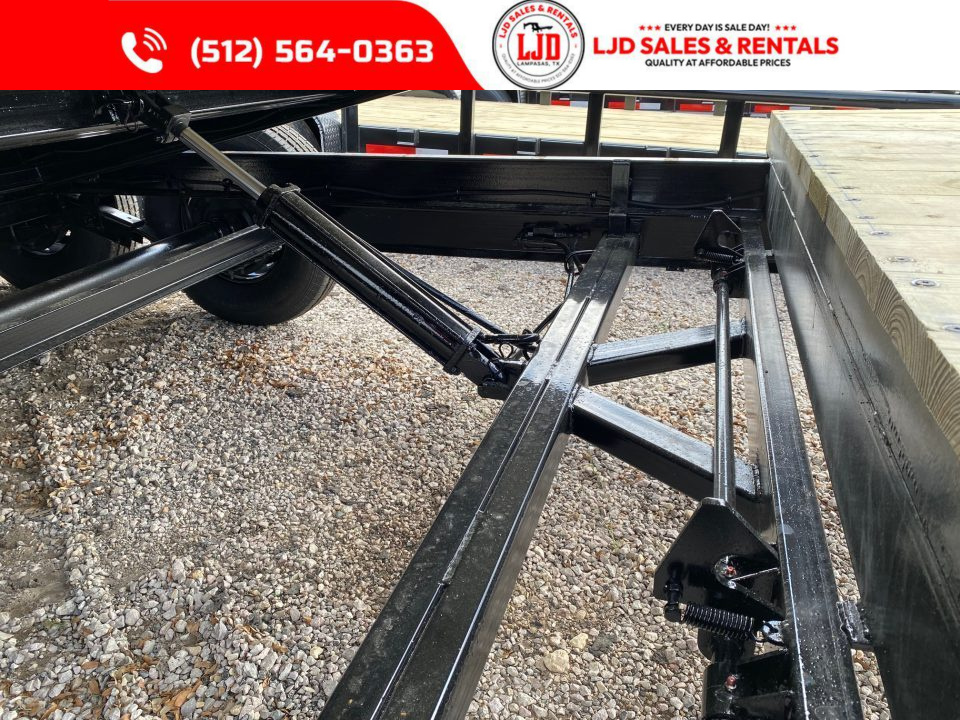 New 2026 Texas Pride 102" X 21'- Gooseneck Tilt Trailer - 16K GVWR