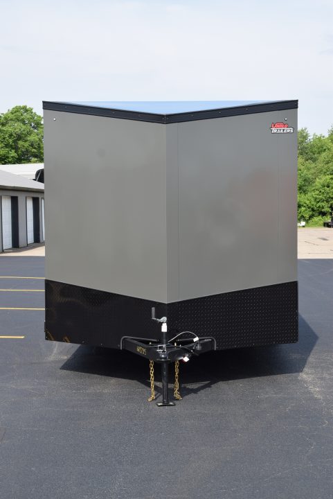 New 2026 United Trailers UJ 8.5x16 Cargo / Enclosed Trailer Black Trim Package