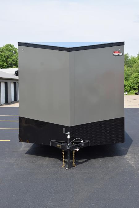 New 2026 United Trailers UJ 8.5x16 Cargo / Enclosed Trailer Black Trim Package