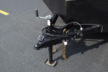 New 2026 United Trailers UJ 8.5x16 Cargo / Enclosed Trailer Black Trim Package