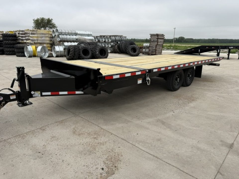 New 2026 Midsota TBO22-BP-154 Deckover Tilt 102x22ft 7k axles Tilt Trailer
