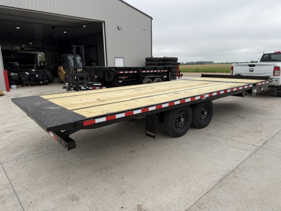 New 2026 Midsota TBO22-BP-154 Deckover Tilt 102x22ft 7k axles Tilt Trailer