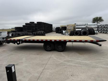 New 2026 Midsota TBO22-BP-154 Deckover Tilt 102x22ft 7k axles Tilt Trailer