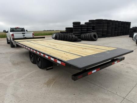 New 2026 Midsota TBO22-BP-154 Deckover Tilt 102x22ft 7k axles Tilt Trailer