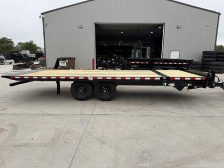 New 2026 Midsota TBO22-BP-154 Deckover Tilt 102x22ft 7k axles Tilt Trailer