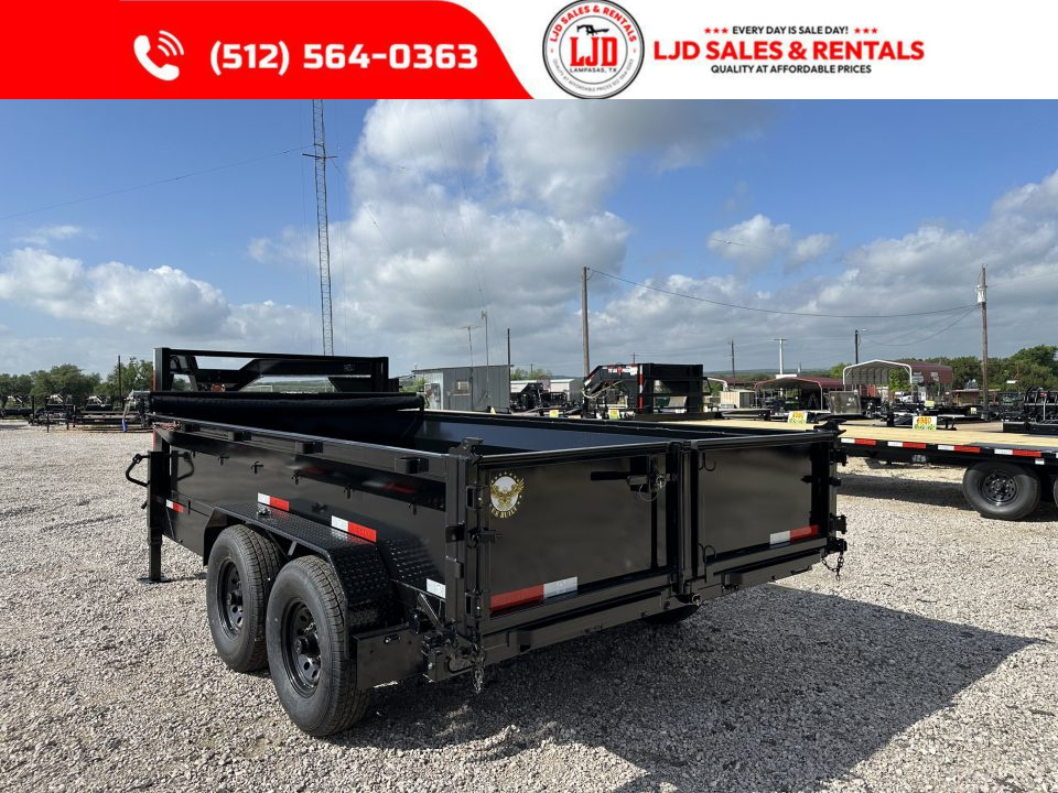 New 2026 Texas Pride 14' X 2' - Dump Trailer - Gooseneck - 16K GVWR - TARP