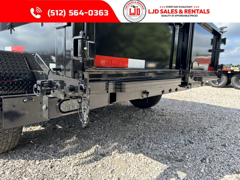 New 2026 Texas Pride 14' X 2' - Dump Trailer - Gooseneck - 16K GVWR - TARP