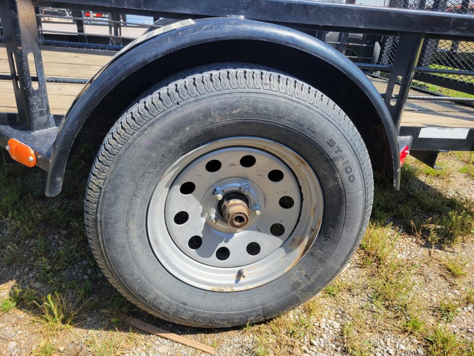 Used 2019 Barlow 5x10 Utility Trailer