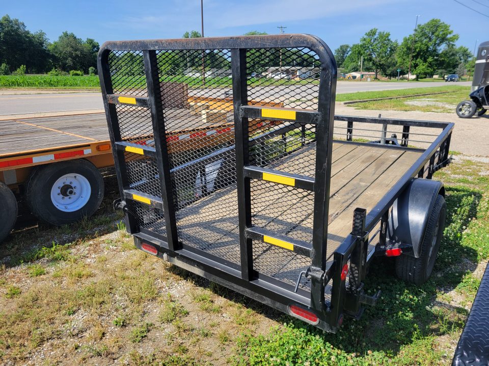 Used 2019 Barlow 5x10 Utility Trailer
