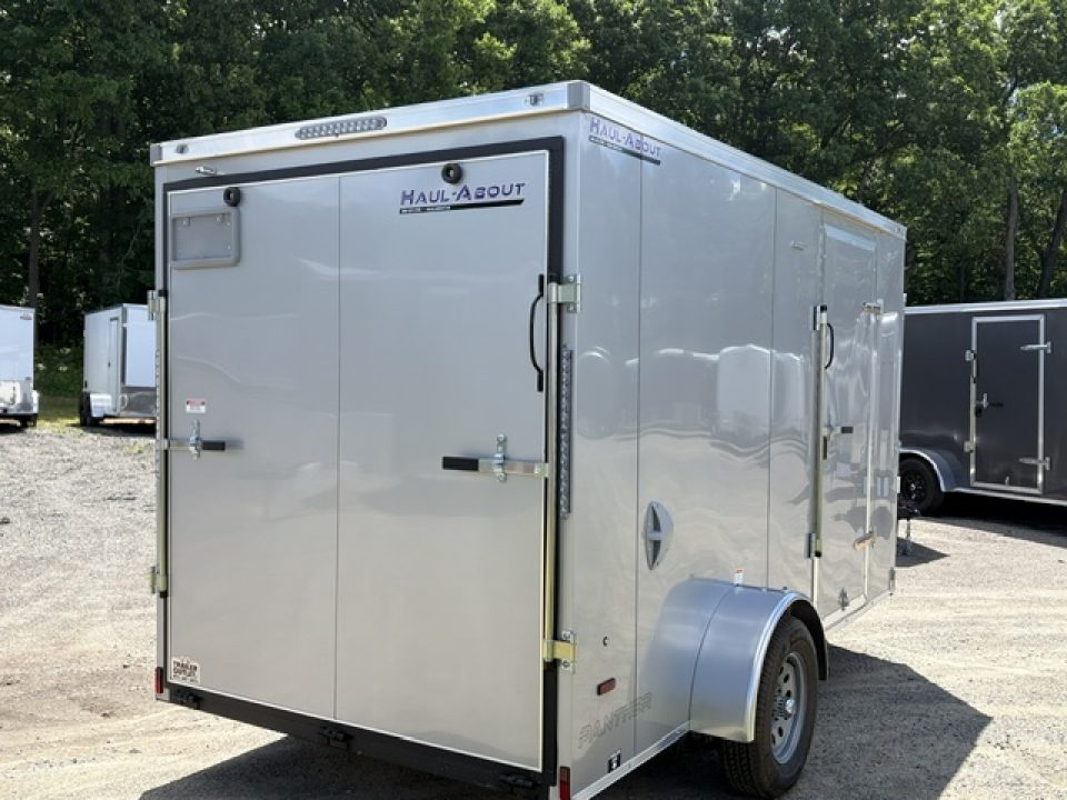 New 2026 Haul About Trailers PANTHER 6X12 single axle , 2,990 lb. GVWR Cargo / Enclosed Trailer